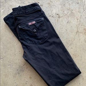Hudson black skinny jeans